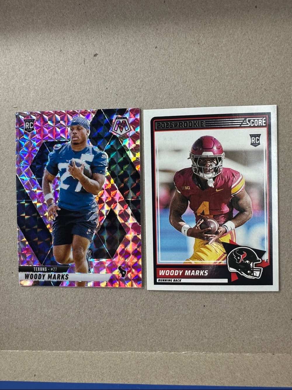 Texans Nico Collins/Andre Johnson/Tank Dell & CJ Stroud/Marks Rookies lot of 17 - Picture 14 of 15